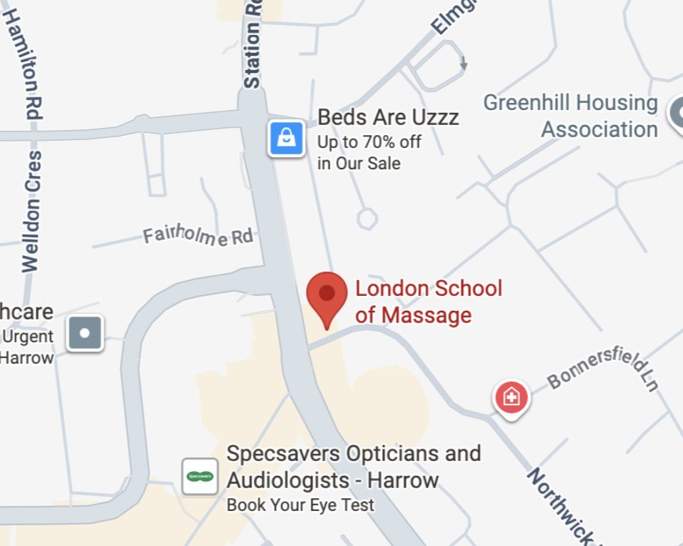 London School of Massage - Harro HA1 2JR location