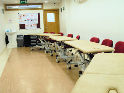 London School of Massage - Harrow classroom
