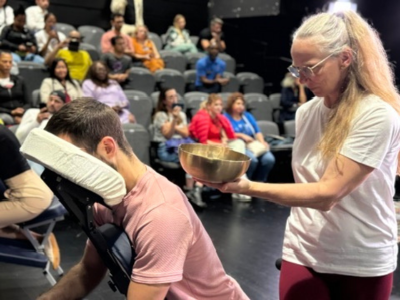 Freestyle Massage Category at UK Massage Championship - Organised by London School of Massage